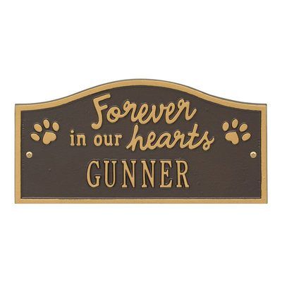 Forever In Our Hearts Pet Wall Plaques